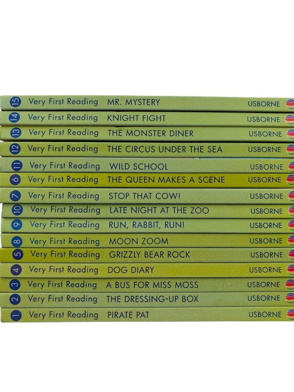 Usborne Very First Reading Set Of 15 Hardcovers Illustrated Children’s Books